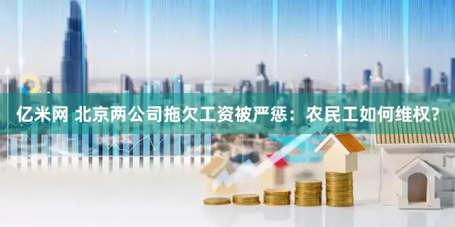 亿米网 北京两公司拖欠工资被严惩：农民工如何维权？